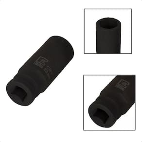 Soquete Impacto Longo 22mm x 1/2Aço - EDA 9SZ