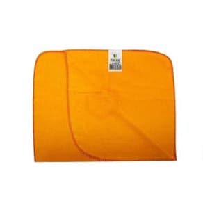 Flanela Laranja Multiuso Pano Limpeza 28X48Cm Algodão