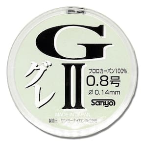 Linha Líder Fluor Carbon Sanyo G Ii 3Lb - 0.148Mm - 50M