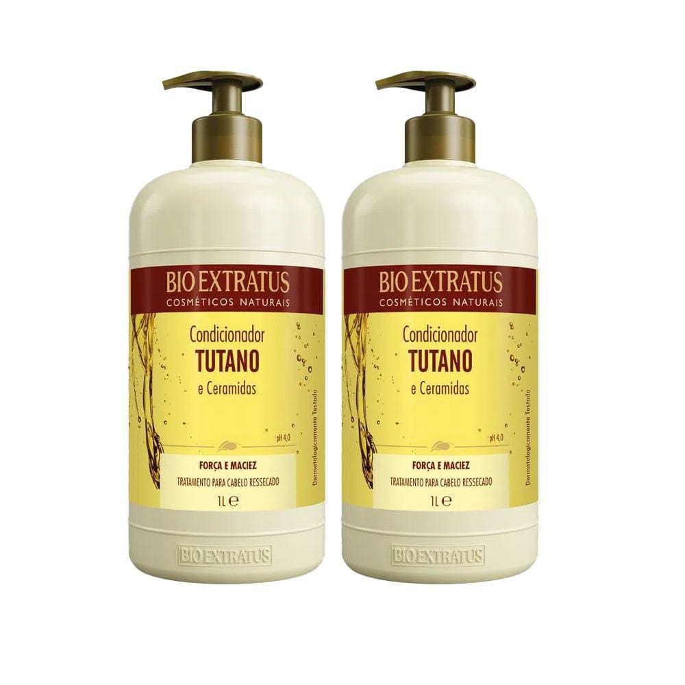 Kit Condicionador Bio Extratus Tutano Ceramidas 1L - 2 Unidades