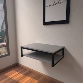 Aparador Industrial Cinza Moderno Cantinho Café Escritorio Simples Sala Estar Quarto