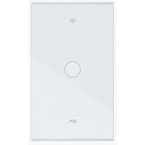 Interruptor Smart Touch Wifi Google Alexa 1 Tecla - Branco