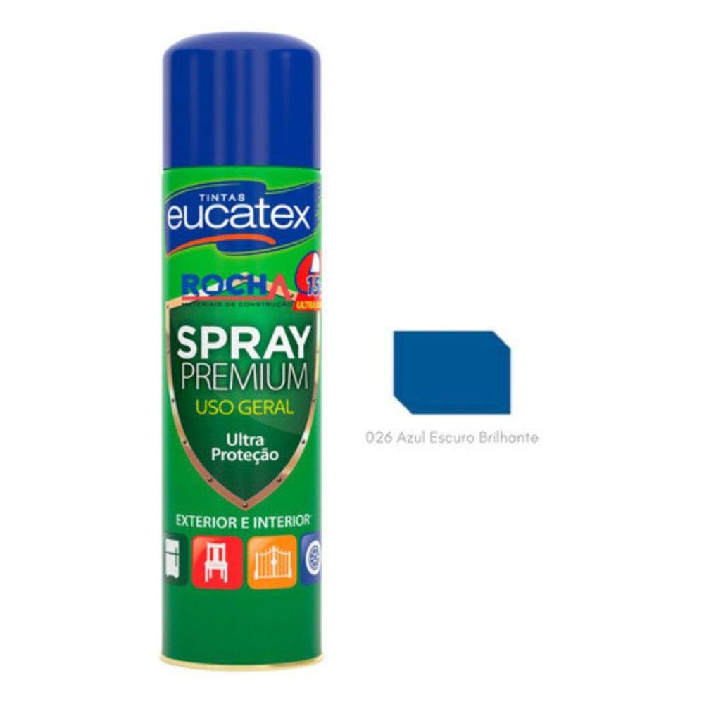 Tinta Spray Eucatex P/ Pintar Moveis Metal Plastico Mdf 400ml