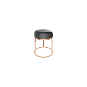 Puff Recepção Londres Alto Padrão Cinza Asfalto 50cm