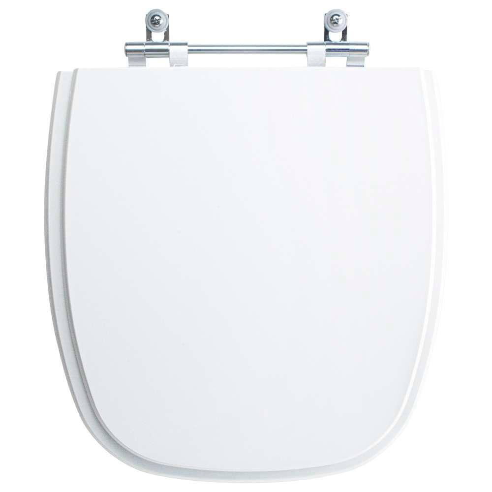 Assento Sanitário Tampa de Vaso Branco Resina Poliester Avant Plus para bacia Incepa