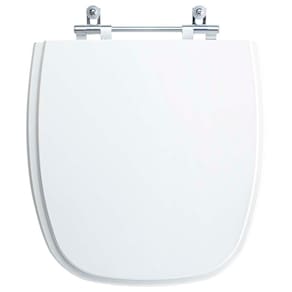 Assento Sanitário Tampa de Vaso Branco Resina Poliester Art para bacia Incepa