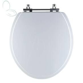 Assento Sanitário Tampa de Vaso Branco Resina Poliester Saveiro para bacia Celite