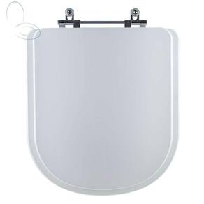 Tampa Vaso Sanitário Madeira Laqueada Vogue Plus Branco para bacia Deca