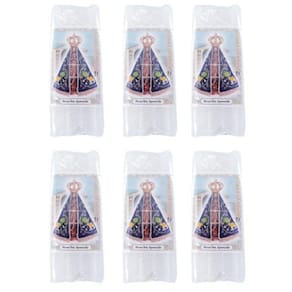 Kit 6 Maços Vela Palito Santos Da Igreja Católica 8 Und Em