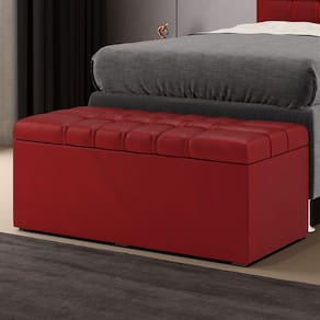 Calçadeira Alpha 90 / N-033 Veludo Vermelho