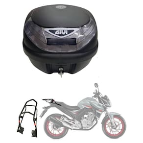 Kit Baú Givi E30Nt+Suporte Givi Sr1147 Cb250 Twister 2016-20