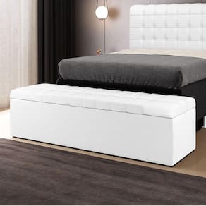 Calçadeira Alpha 140 / A-013 Couro Artificial Branco