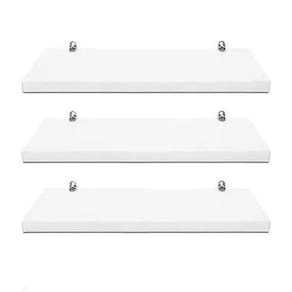 KIt 3 Prateleiras Decorativas Infantil Porta Livros MDF