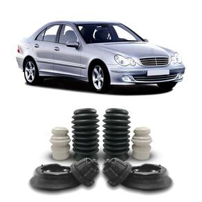 Par Kit Suspensão Dianteira Mercedes C320 W203 2001 A 2005
