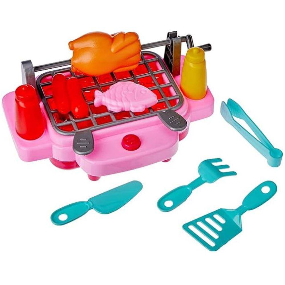 Churrasqueira a pilha - Com fumaça - Toyng