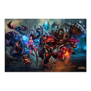 Quebra Cabeça League Of Legends Personalizado 120 Peças 002