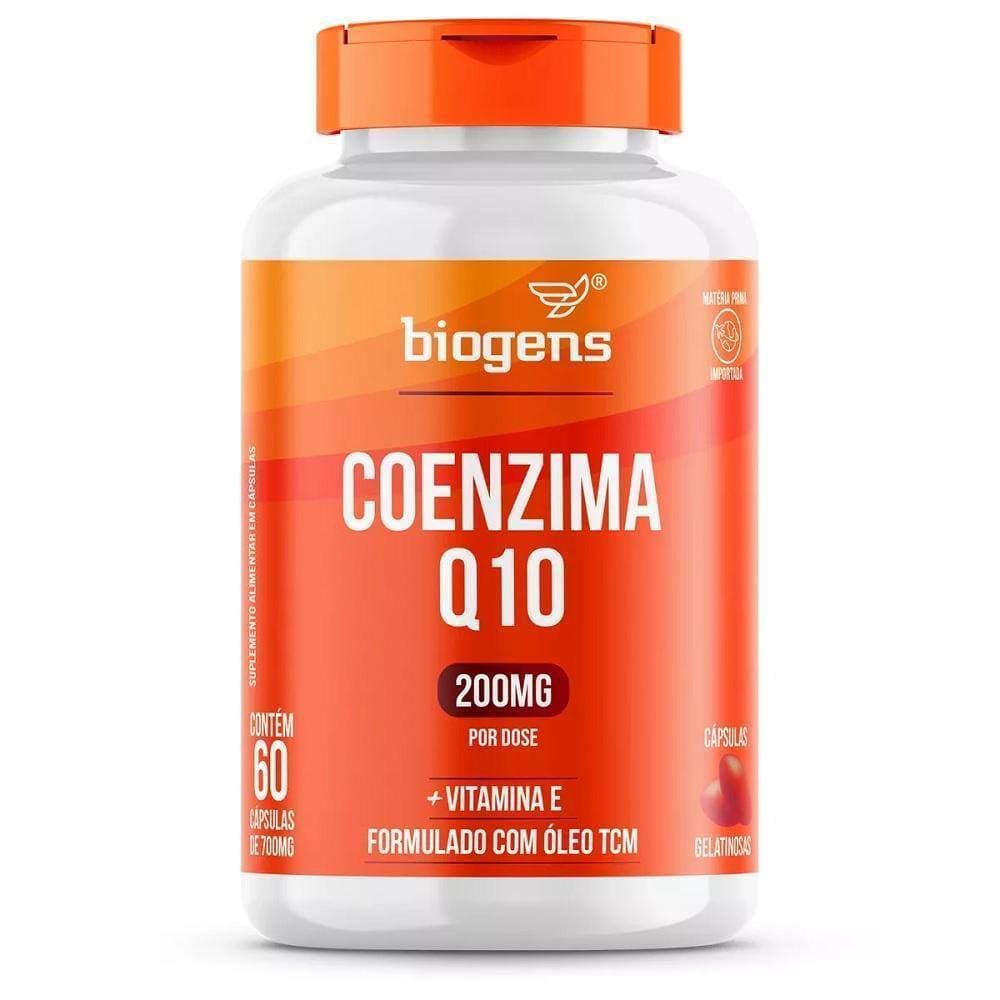 Coenzima Q10 200 Mg 60 Cáps. Biogens