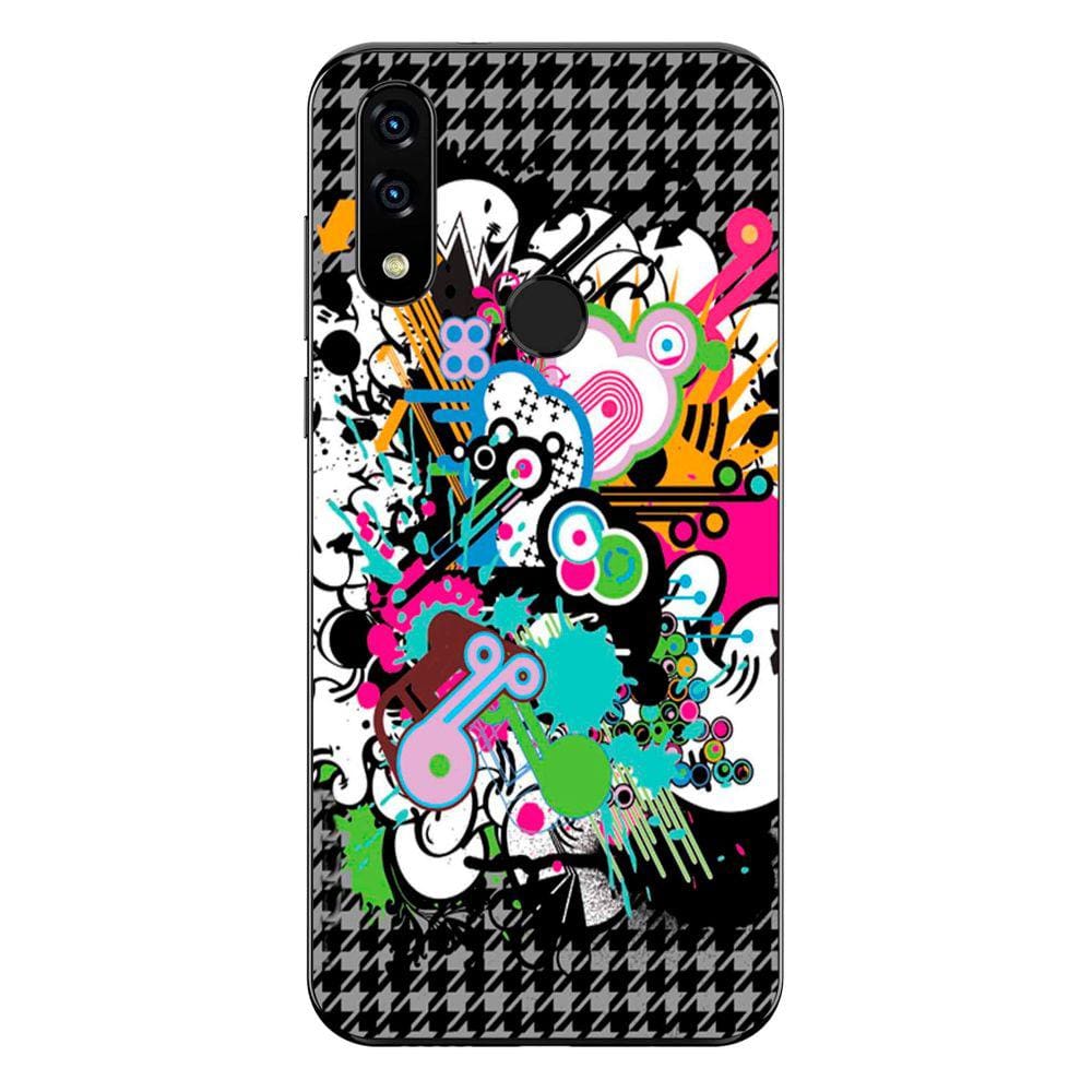 Capa Adesivo Skin022 Verso Para Blu G70 (2020)