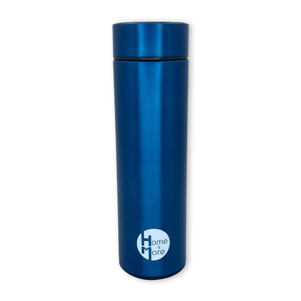 Garrafa Isotérmica com Tampa 500ml C/Trava de Segurança Azul