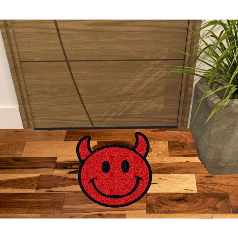 Tapete Capetinnha Vermelho Grande.