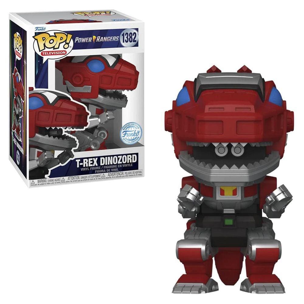 Funko Pop Power Rangers T-Rex Dinozord 1382 Ed