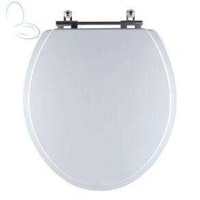 Assento Sanitário Tampa De Vaso Branco Mdf Laqueado Izy Para Bacia Deca