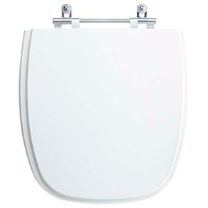 Tampa Vaso Sanitário Poliester Acrilico Fit Branco Para Bacia Celite
