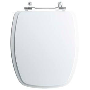 Tampa Vaso Sanitário Poliester Acrilico Stylus Branco Para Bacia Celite