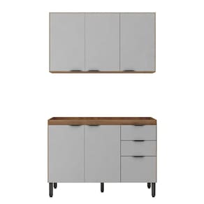 Cozinha Modulada Composição 9 Firenze 2 Peças - Demóbile