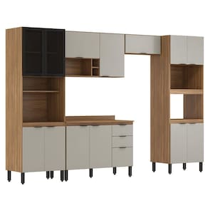 Cozinha Modulada Composição 1 Firenze 5 Peças - Demóbile
