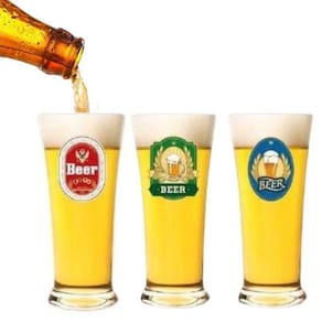 Jogo 3 Copos Tulipa Para Cerveja Chopp Vidro 290Ml Fratelli