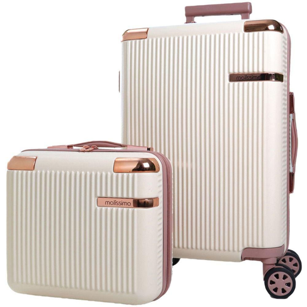 Kit Mala De Bordo + Frasqueira - Linha Genebra