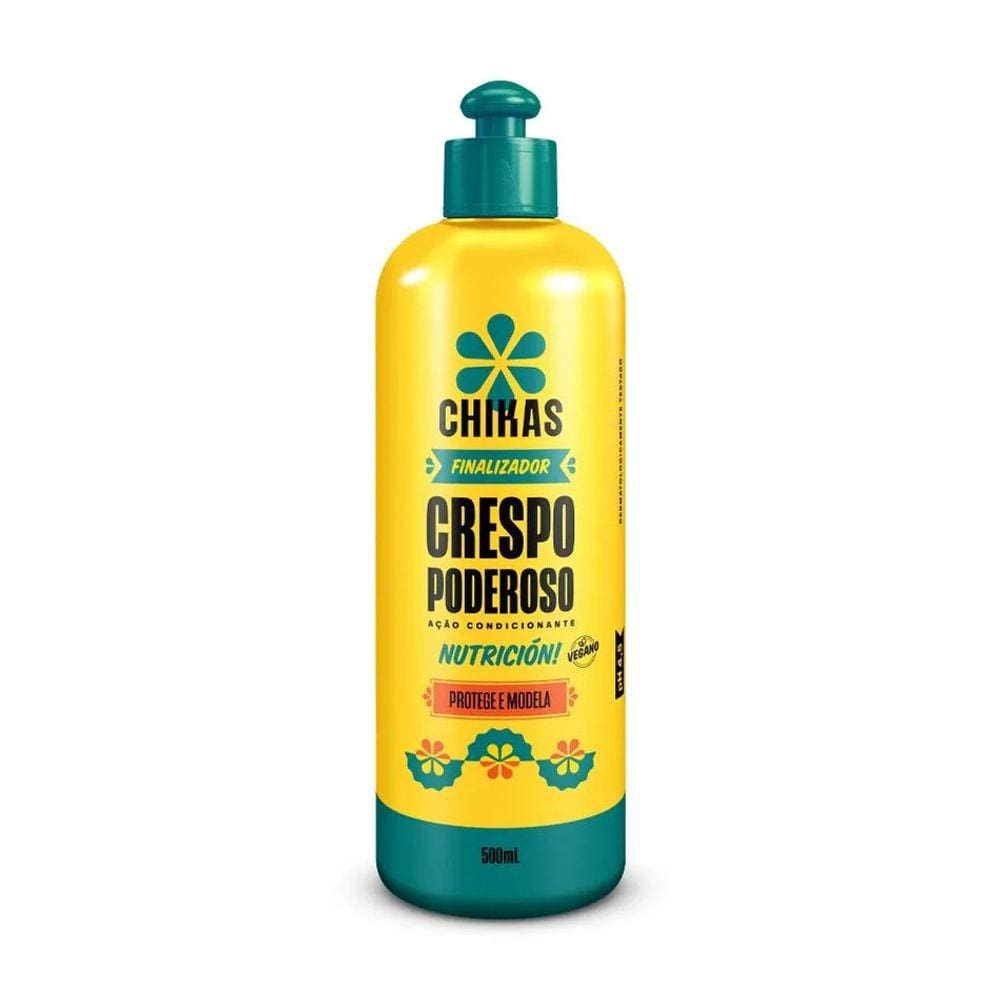Finalizador Crespo Poderoso Chikas 500ml Protege e Modela