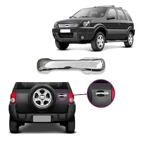 Aplique Cromado Maçaneta Traseira Ecosport 2003 2004 2005 2006 2007 2008 2009 2010