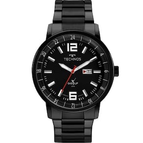 Relógio Technos Masculino 2115Mwc/1H Aço Preto