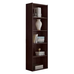 Estante Para Livros com 4 Prateleiras 60cm Julia Castanho - Montanaris Decor