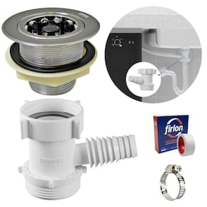Adaptador Máquina Lavar Louça + Válvula Americana +