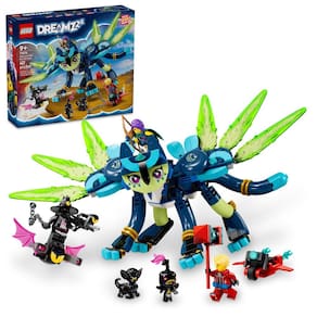 Conjunto de construção de brinquedos LEGO DreamZzz Zoey and Zian The Cat-Owl