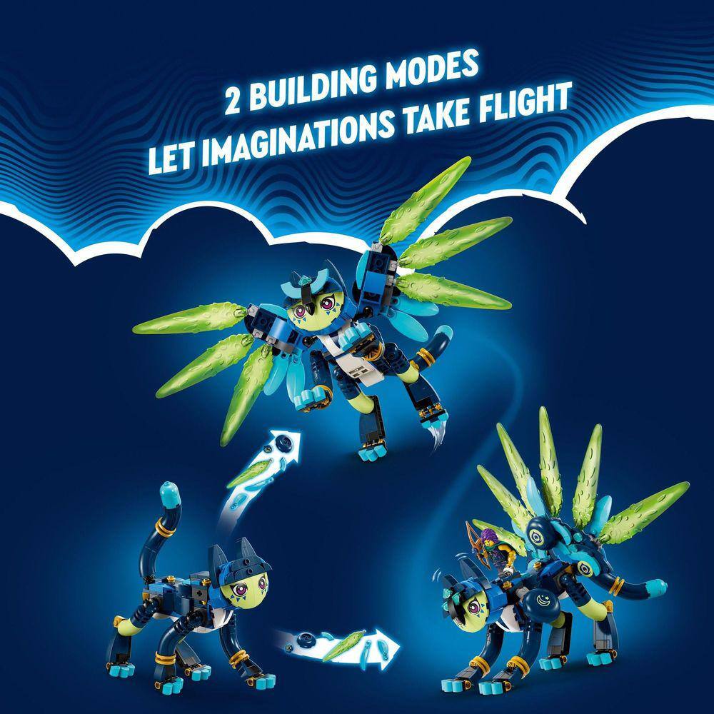 Conjunto de construção de brinquedos LEGO DreamZzz Zoey | Casas Bahia