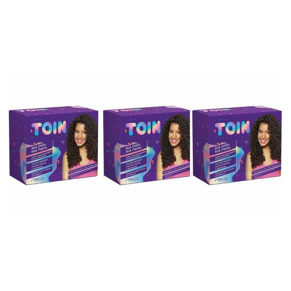 Creme Relaxante Kit Toinfloft - Kit Com 3Un