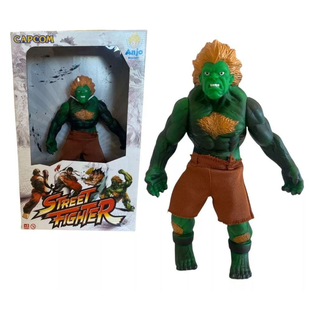 boneco blanka street fighter anjo brinquedos