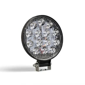 Farol Auxiliar Milha Redondo 6000K 14 Leds 12/24V