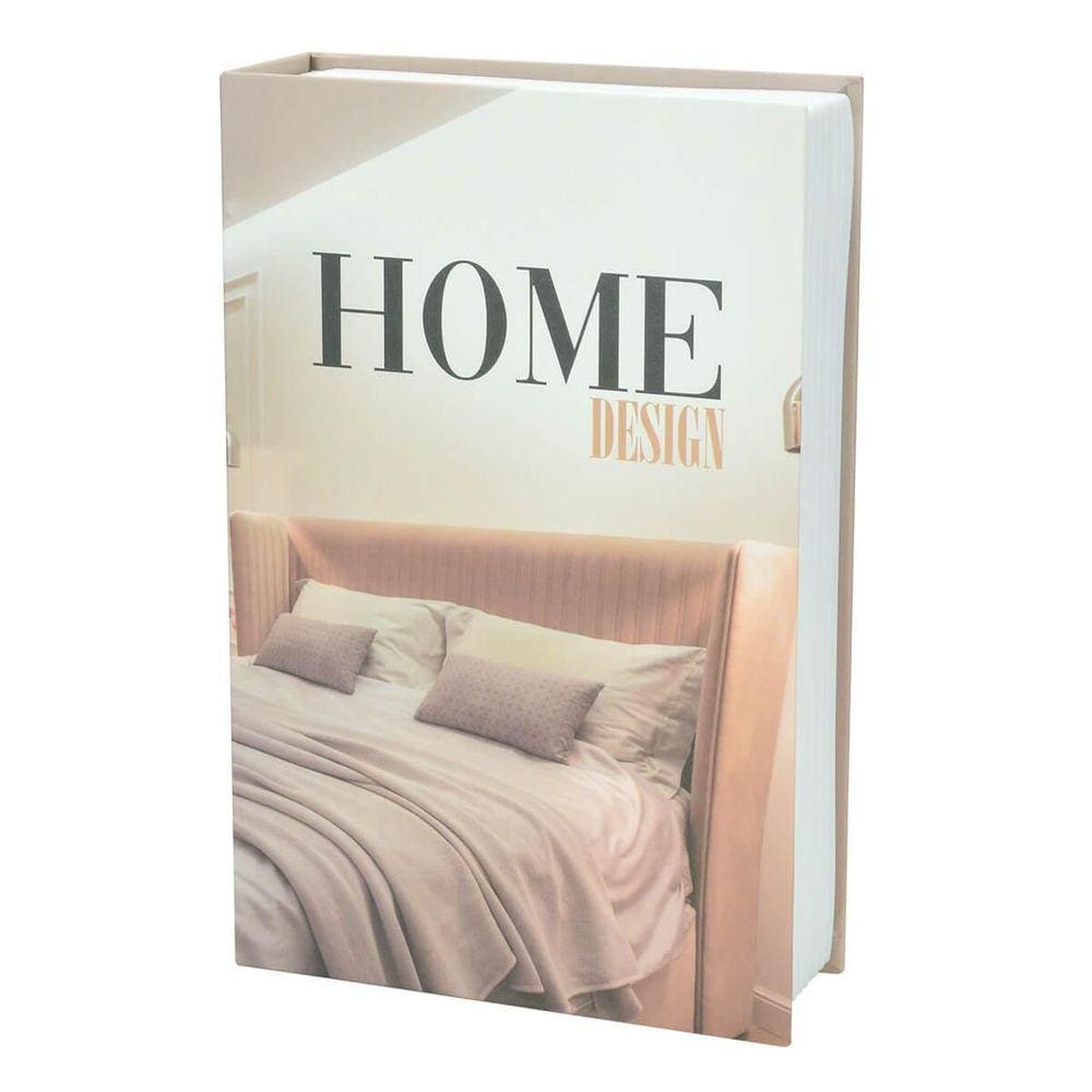 Livro Cofre Decorativo Camuflado 24Cm X 16Cm Home