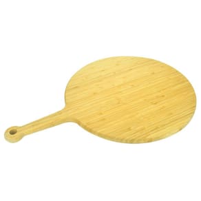 Tábua De Pizza Em Bambu 58Cm Assar Servir Oikos