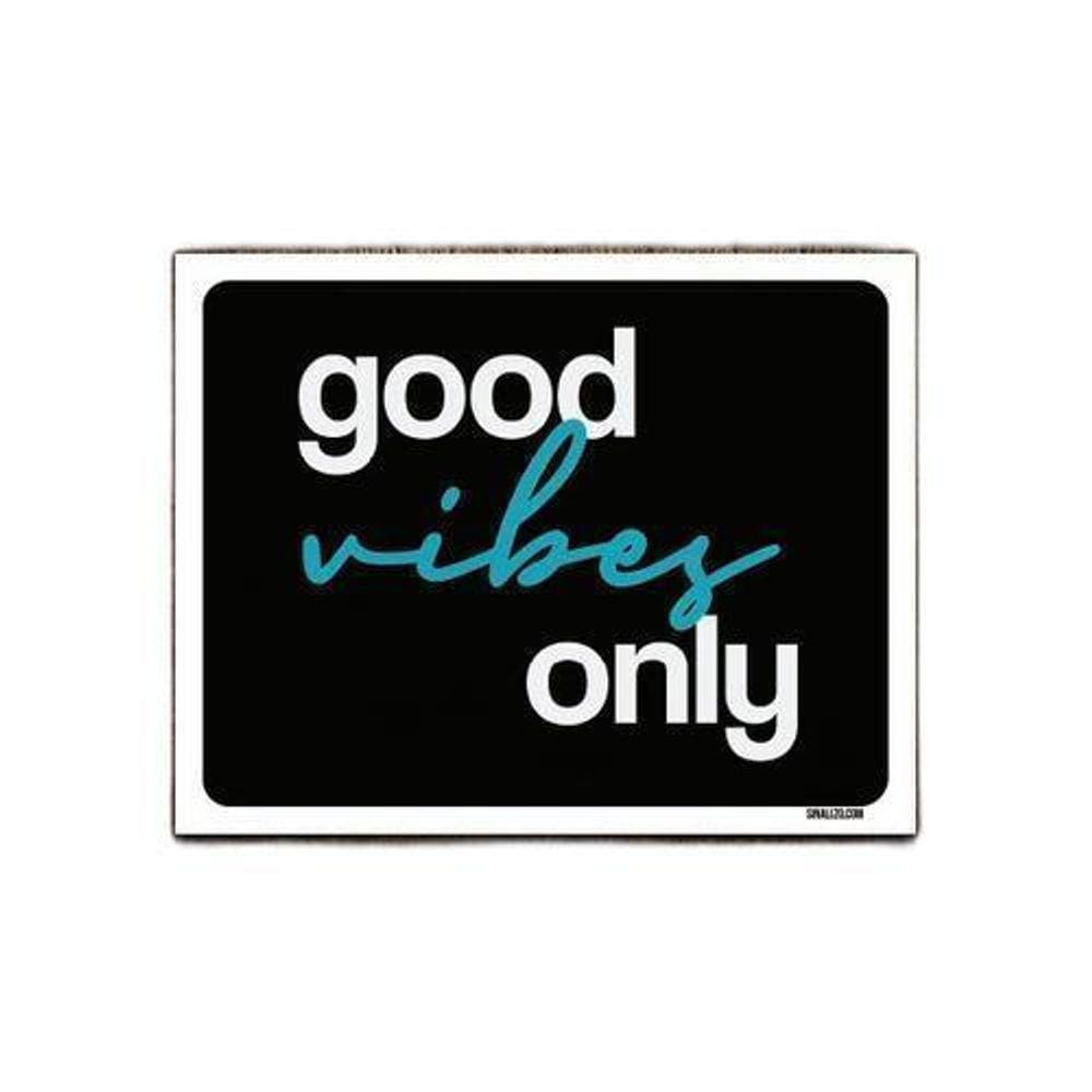 Kit 3 Placas Decorativa - Good Vibes Only