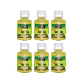 Oleo Capilar Ouribel Ricino 100Ml - Kit Com 6Un