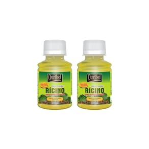 Oleo Capilar Ouribel Ricino 100Ml - Kit Com 2Un