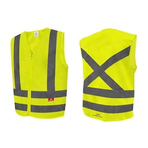 Colete Steelflex Refletivo Tipo Jaqueta 1Bolso Amarelo M