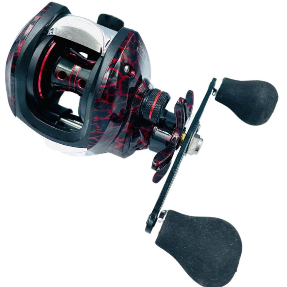 Carretilha para Pesca Esportiva Direita SNAKESKIN DRAG 10KG 18+1 Rol
