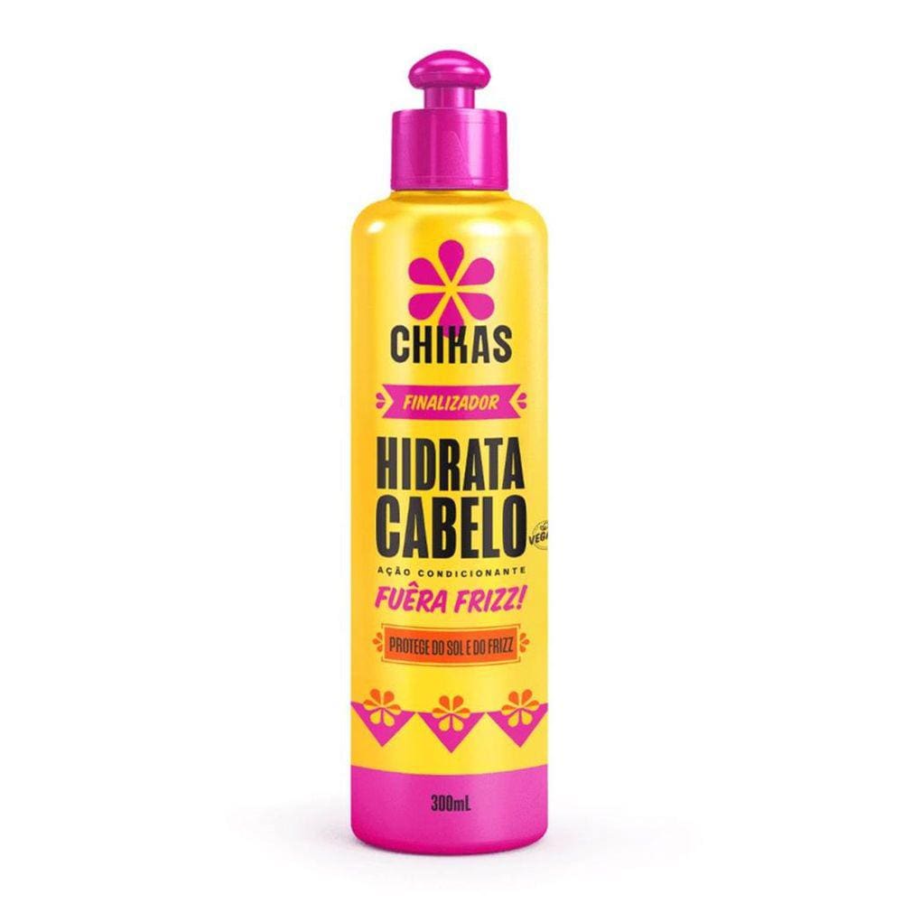 Finalizador Hidrata Cabelo 300 ml Chikas Protege Sol Frizz